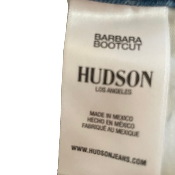 HUDSON~BARBARA BOOTCUT KNEE WORN DETAILS ~ SZ 27 - Picture 6 of 6